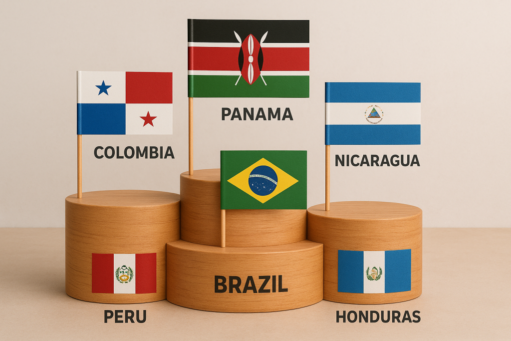 Paises Café Especialidad